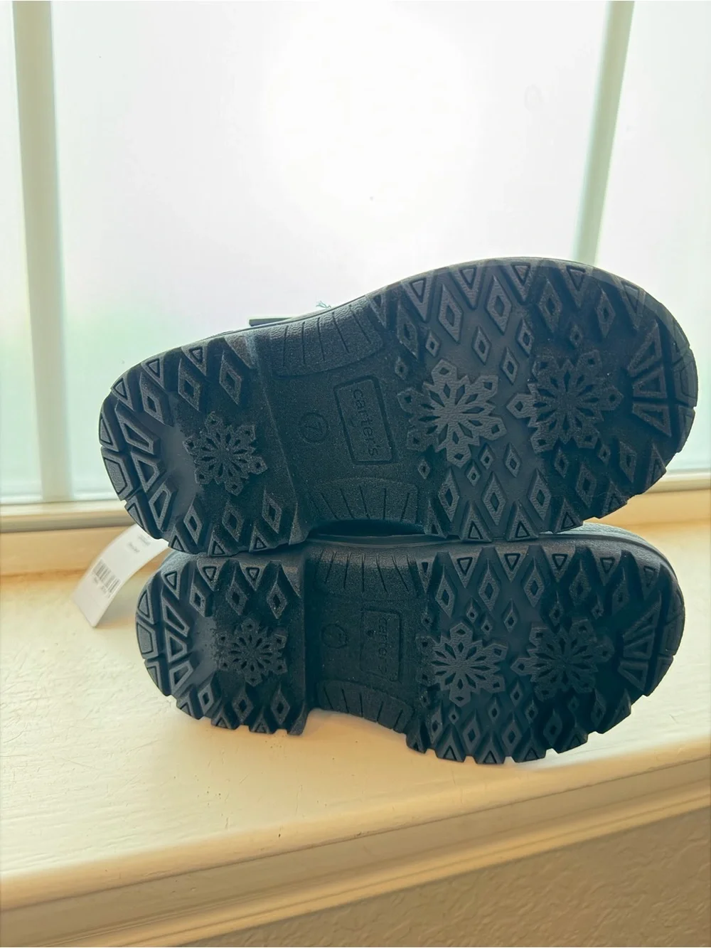 Carter's Navy, Light Blue & Orange Toddler Snow Boots - Picture 4 of 5